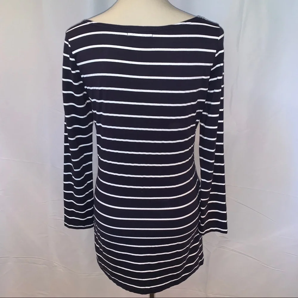 MINKPINK Striped Long Sleeve Dress